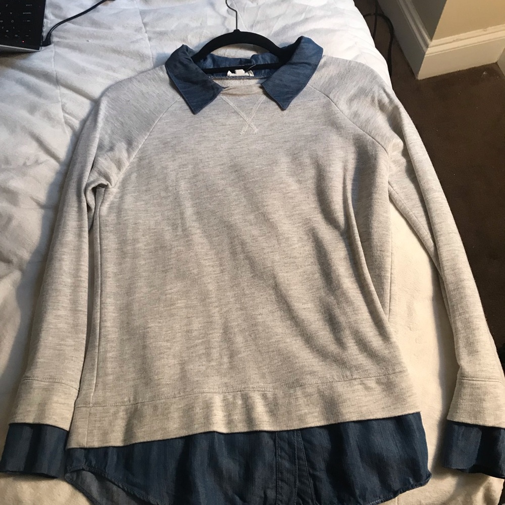 Soft Joie Layered Look Sweater